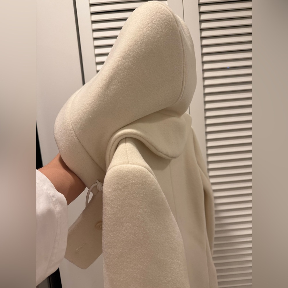 Proenza Schouler Cream Teddy Jacket - Picture 7 of 16